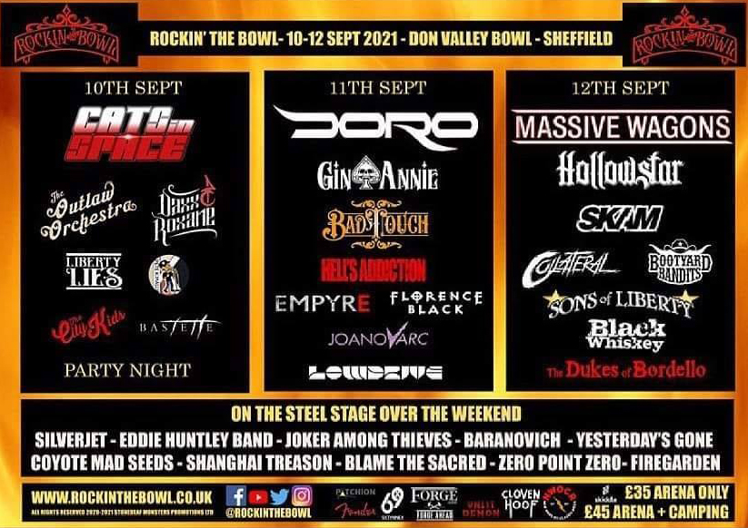 Rocking The Bowl Lineup Poster